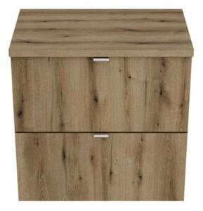 Szafka pod umywalkę NOVA OAK 82-60-2S 60cm dąb coast evoke
