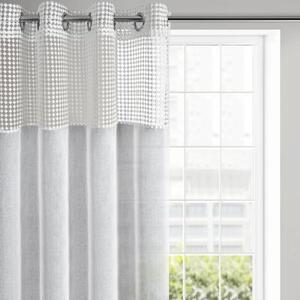 Firana gotowa EUROFIRANY Grace 135 x 250 cm BiaÅy