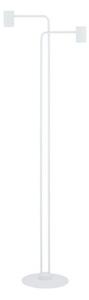 Lampa podłogowa minimalistyczna nowoczesna biała dwa reflektorki 2xGU10 25W Luis Sigma Lighting