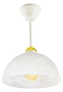 Biała nowoczesna lampa sufitowa - S6-E19