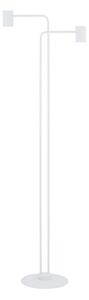 Lampa podłogowa minimalistyczna nowoczesna biała dwa reflektorki 2xGU10 25W Luis Sigma Lighting