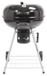 Grill ogrodowy węglowy TOYA 99584 Zamykany, okrągły, kółka, termometr, popielnik