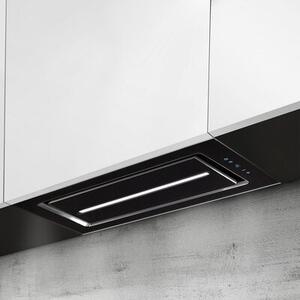 Okap AFRELLI Prima Glass Centrale 60 Czarny 491m3/h 63dB klasa B Timer