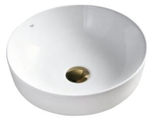 Umywalka nablatowa HYDROSAN FINO-WH-415 Okrągły Biały