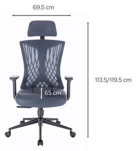 Fotel AVERY Ergomax 7800 SN Szaroniebieski