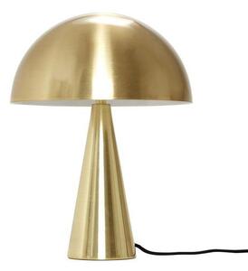 Nowoczesna lampa stołowa Mush - złota, oryginalna forma