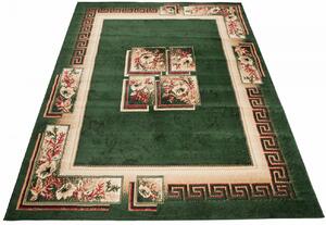 Zielony dywan w klasycznym stylu - Fendy 4X