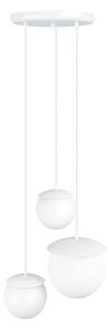 Biała lampa wisząca Kuul M - klosze 15cm, 20cm