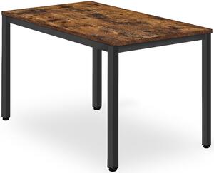 Prostokątny stół w stylu loft 120x60 na metalowych nogach - Ativ