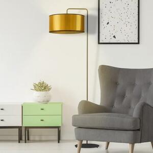NOWOCZESNA LAMPA STOJĄCA CZARNO-ZŁOTA JASMINE MIRROR
