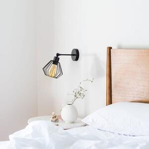 LOFTOWY KINKIET DO SYPIALNI Z REGULACJĄ MELISA LOFT