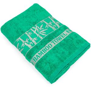 Ręcznik kąpielowy Bamboo Green, 70 x 140 cm, 70 x 140 cm