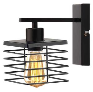 LAMPA DRUCIANA IDALIA LOFT KINKIET DO SYPIALNI CZARNY