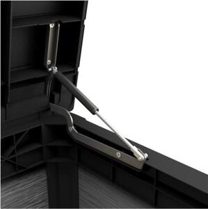 Skrzynia ogrodowa KETER Denali Duo Tech Box 380L Czarno-szary