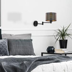 Nowoczesny kinkiet z ażurowym abażurem w industrialnym stylu BRENDA AŻUR