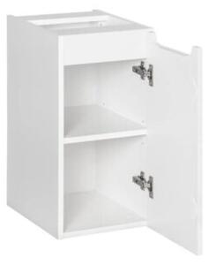 Szafka łazienkowa NOVA WHITE 81-30-1D 30cm biała