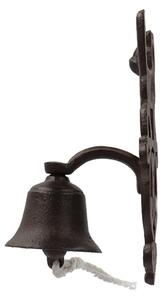 Ścienny dzwonek żeliwny w kształcie kota Esschert Design