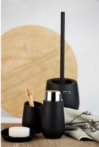 Szczotka do WC ceramiczna w kolorze matowej czerni Badi – Wenko