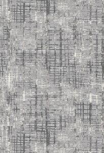 Ciemnoszary dywan w industrialną kratkę - Izos 9X