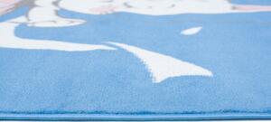 Niebieski dywan z kotem na huśtawce - Jomi 7X