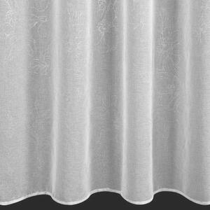 Firana gotowa EUROFIRANY Anita 140 x 270 cm BiaÅo-srebrny