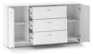 Komoda BLANC 02 2D3S 160 biaÅy poÅysk