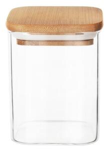 Pojemnik na produkty sypkie szklany z pokrywką i uszczelką 850 ml