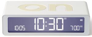 Budzik LEXON Flip Classic Biały