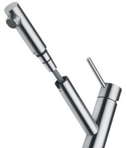 Bateria kuchenna stojÄ ca FRANKE Orbit pull-out z wyciÄ ganÄ wylewkÄ Stal szlachetna 115.0569.461