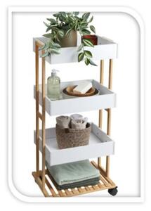 Regał TRENDS4YOU 39.5 x 30 x 87.5 cm Biały