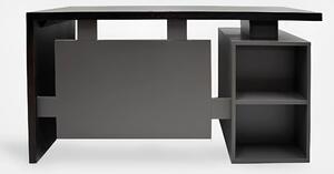 Biurko gabinetowe dębowe z szufladami open space do biura BOSS