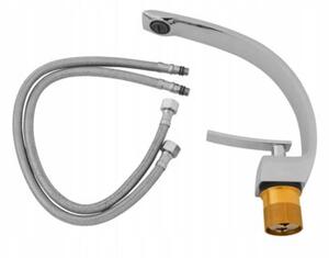 Bateria umywalkowa Estiva RUN Chrome srebrna 1 szt