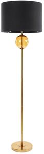 Lampa podłogowa EUROFIRANY Leona 467325 Czarno-złoty wysokość 165 cm
