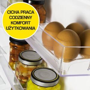 Lodówka AMICA FK2515.4UTX(E) 170cm Inox