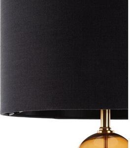 Lampa podłogowa EUROFIRANY Leona 467325 Czarno-złoty wysokość 165 cm