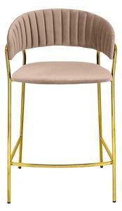 Krzesło Barowe Margo 65 Khaki / Beżowe