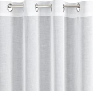 Firana gotowa EUROFIRANY Lana 350 x 150 cm BiaÅy