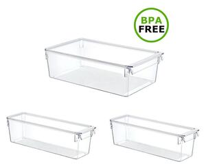 Organizer do lodówki EASYFORM Tall Maxi z pokrywą 7.4 L + 2 x 3.8 (3 szt.)