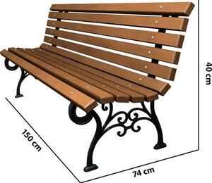 Ławka ogrodowa BASTER 0112