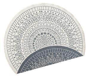Szaro-kremowy dywan dwustronny odpowiedni na zewnątrz NORTHRUGS Porto, ⌀ 140 cm