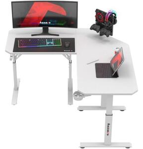 Biurko gamingowe HUZARO Hero 7.3 Biały