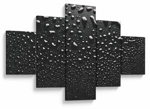 Obraz kropli wody (125x70 cm)