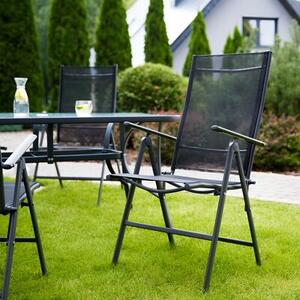 Fotel ogrodowy PATIO Lagos Antracytowy