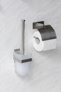Samoprzylepny uchwyt na papier toaletowy ze stali nierdzewnej Genova – Wenko