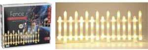 Płotek dekoracyjny LED CHRISTMAS GIFTS 192 LED Biały (8 sztuk)
