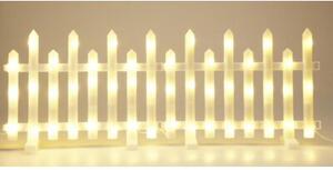 Płotek dekoracyjny LED CHRISTMAS GIFTS 192 LED Biały (8 sztuk)