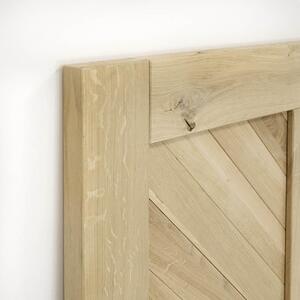 Drzwi przesuwne drewniane dębowe SZEWRON LINE