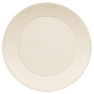 Talerze obiadowe płytkie plastikowe kremowe SANDY 23,5 cm 6 szt