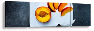 Obraz brzoskwini (170x50 cm)