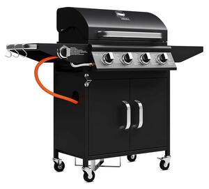 Grill ogrodowy gazowy KOLER Relish v2 Czarny 16 kW 66 x 40 cm